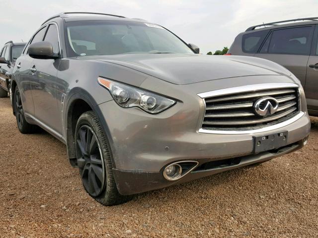 JN8AS1MW2CM156044 - 2012 INFINITI FX35 GRAY photo 1