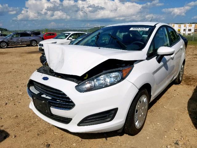 3FADP4AJ6FM128962 - 2015 FORD FIESTA S WHITE photo 2