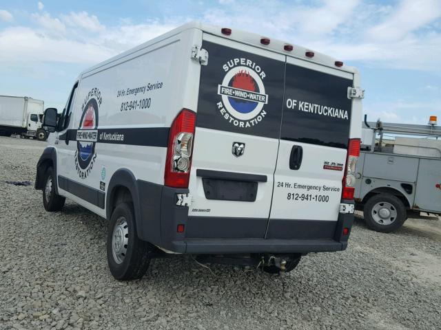 3C6TRVAG4HE512222 - 2017 RAM PROMASTER 白色 照片 3