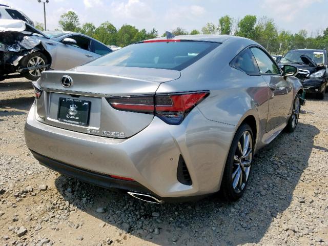 JTHSZ5BC6K5009096 - 2019 LEXUS RC 300 GRAY photo 4