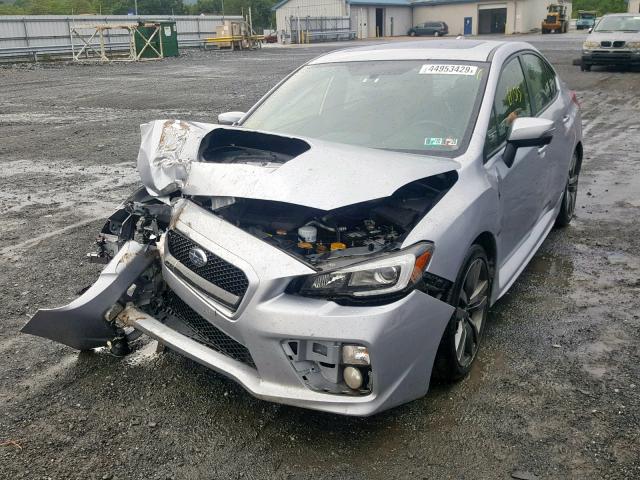 JF1VA1L63H9839453 - 2017 SUBARU WRX LIMITE BLUE photo 2