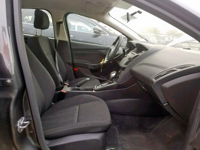 1FADP3E28HL230555 - 2017 FORD FOCUS S GRAY photo 5