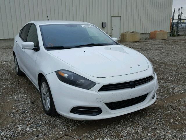 1C3CDFBBXED738024 - 2014 DODGE DART SXT WHITE photo 1