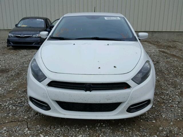 1C3CDFBBXED738024 - 2014 DODGE DART SXT WHITE photo 9