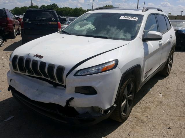 1C4PJLCB9HW514206 - 2017 JEEP CHEROKEE L WHITE photo 2