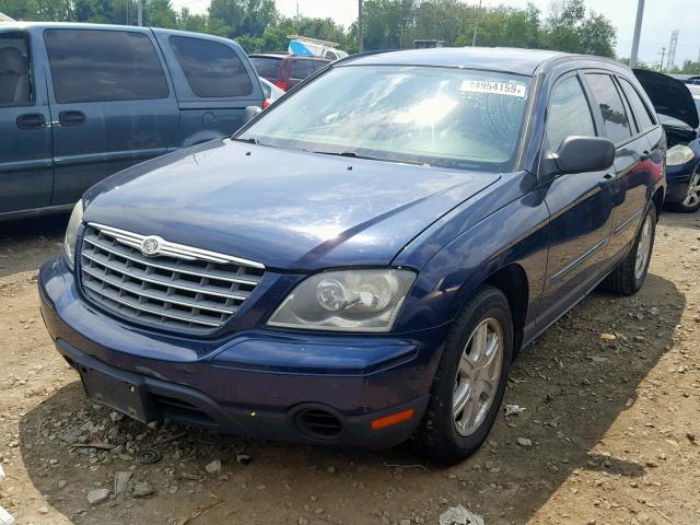 2A4GM48496R716969 - 2006 CHRYSLER PACIFICA BLUE photo 2