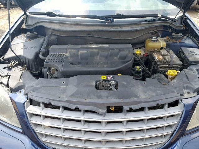 2A4GM48496R716969 - 2006 CHRYSLER PACIFICA BLUE photo 7