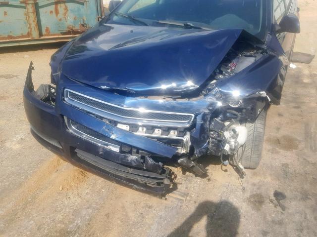 1G1ZC5E00AF176137 - 2010 CHEVROLET MALIBU 1LT BLUE photo 9