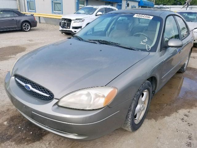 1FAFP55U31G220620 - 2001 FORD TAURUS SES GRAY photo 2