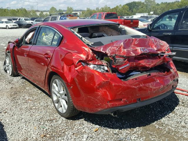 JM1GJ1V59G1450742 - 2016 MAZDA 6 TOURING RED photo 3