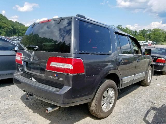 5LMFU28567LJ05203 - 2007 LINCOLN NAVIGATOR GRAY photo 4