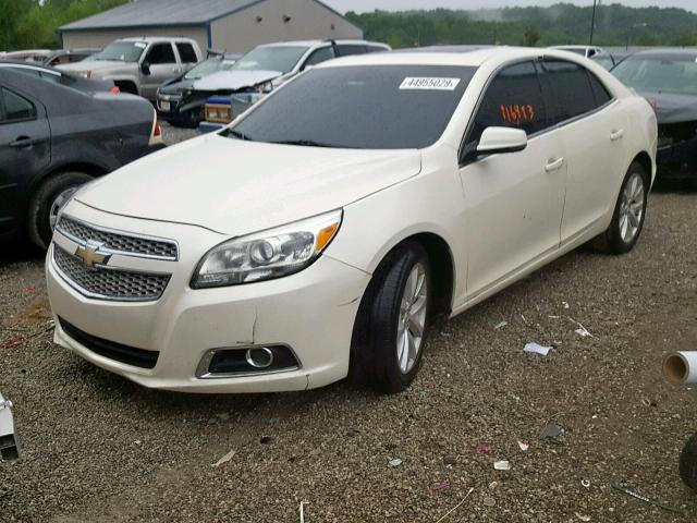 1G11H5SA6DF326736 - 2013 CHEVROLET MALIBU LTZ თეთრი ფოტო 2