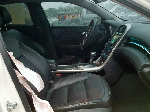 1G11H5SA6DF326736 - 2013 CHEVROLET MALIBU LTZ თეთრი ფოტო 5