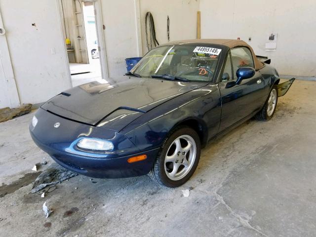 JM1NA3533V0737854 - 1997 MAZDA MX-5 MIATA GRAY photo 2