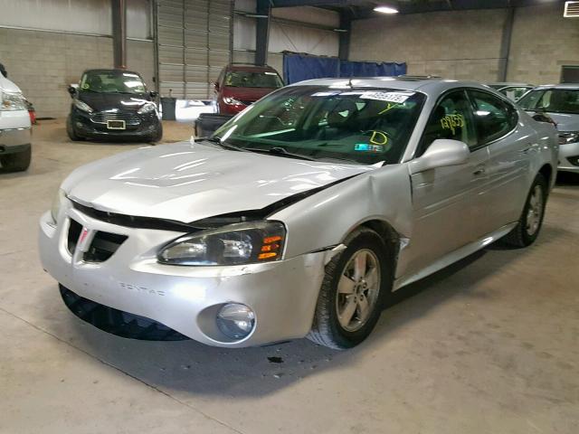 2G2WS522151221090 - 2005 PONTIAC GRAND PRIX SILVER photo 2