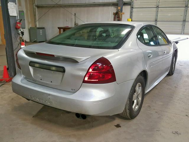 2G2WS522151221090 - 2005 PONTIAC GRAND PRIX SILVER photo 4