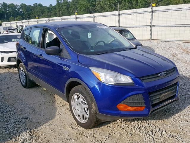 1FMCU0F76DUD63659 - 2013 FORD ESCAPE S BLUE photo 1