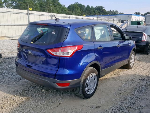 1FMCU0F76DUD63659 - 2013 FORD ESCAPE S BLUE photo 4