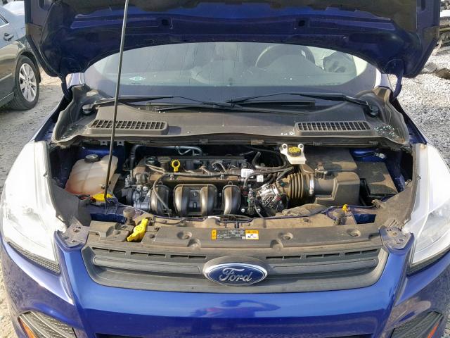 1FMCU0F76DUD63659 - 2013 FORD ESCAPE S BLUE photo 7