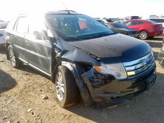 2FMDK48C77BA99275 - 2007 FORD EDGE SEL BLACK photo 1