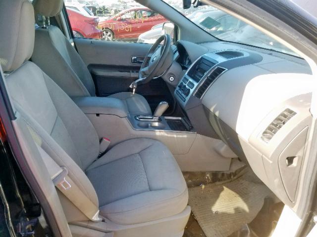 2FMDK48C77BA99275 - 2007 FORD EDGE SEL BLACK photo 5