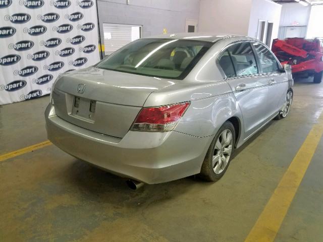 1HGCP26819A089667 - 2009 HONDA ACCORD EXL GRAY photo 4