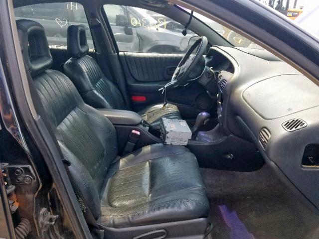 1G2WR52172F232621 - 2002 PONTIAC GRAND PRIX BLACK photo 5