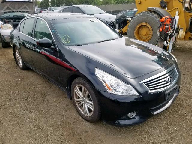 JN1DV6AP9BM830752 - 2011 INFINITI G25 BASE BLACK photo 1