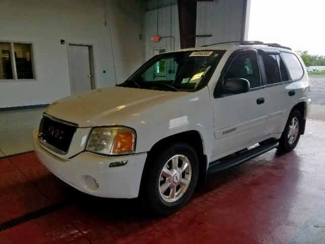 1GKDT13S642415107 - 2004 GMC ENVOY WHITE photo 2