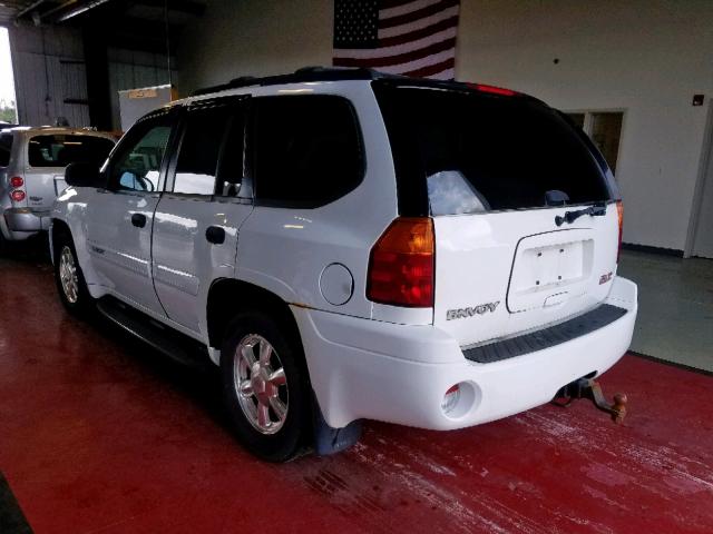 1GKDT13S642415107 - 2004 GMC ENVOY WHITE photo 3