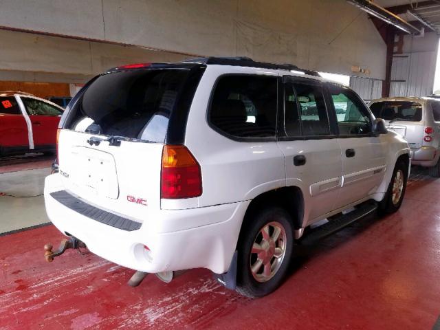 1GKDT13S642415107 - 2004 GMC ENVOY WHITE photo 4