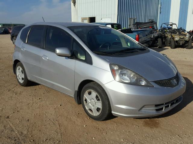 JHMGE8H34DC041523 - 2013 HONDA FIT SILVER photo 1