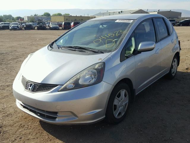 JHMGE8H34DC041523 - 2013 HONDA FIT SILVER photo 2