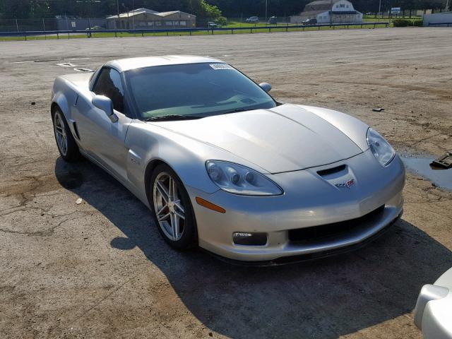 1G1YY25E665130686 - 2006 CHEVROLET CORVETTE Z SILVER photo 1