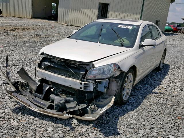 1G1ZE5E72AF238337 - 2010 CHEVROLET MALIBU LTZ თეთრი ფოტო 2