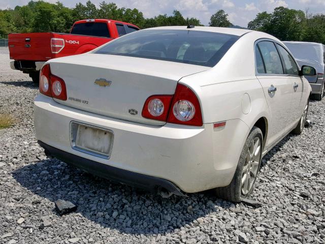 1G1ZE5E72AF238337 - 2010 CHEVROLET MALIBU LTZ თეთრი ფოტო 4