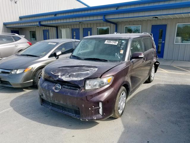 JTLZE4FE1EJ051841 - 2014 TOYOTA SCION XB იასამნისფერი ფოტო 2