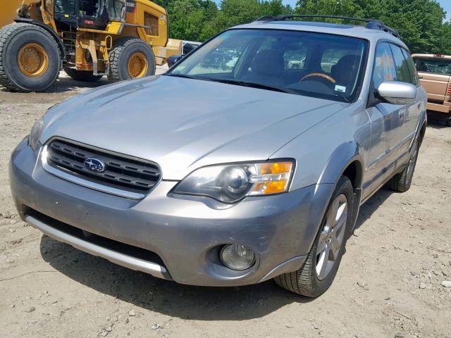 4S4BP86C054384734 - 2005 SUBARU LEGACY OUT SILVER photo 2