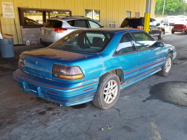 1G2WJ12M8RF237203 - 1994 PONTIAC GRAND PRIX TEAL photo 4