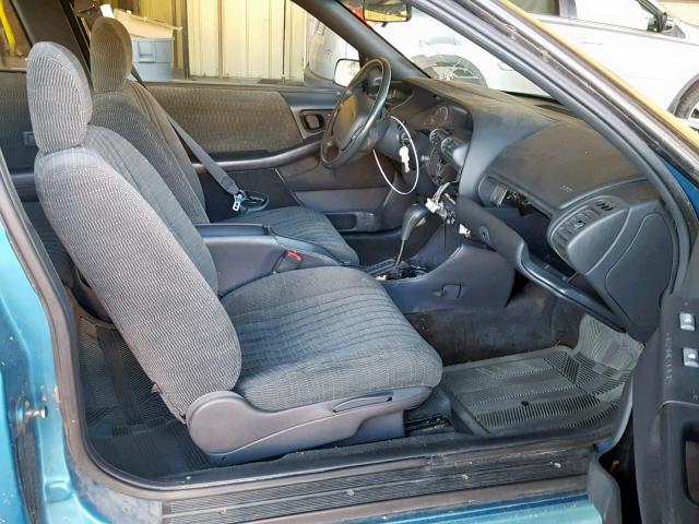 1G2WJ12M8RF237203 - 1994 PONTIAC GRAND PRIX TEAL photo 5