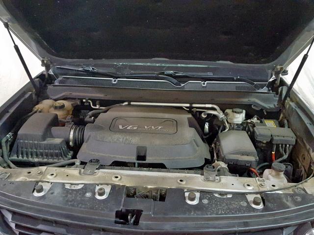 1GCGTCE36G1134624 - 2016 CHEVROLET COLORADO L SILVER photo 7