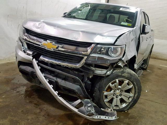 1GCGTCE36G1134624 - 2016 CHEVROLET COLORADO L SILVER photo 9