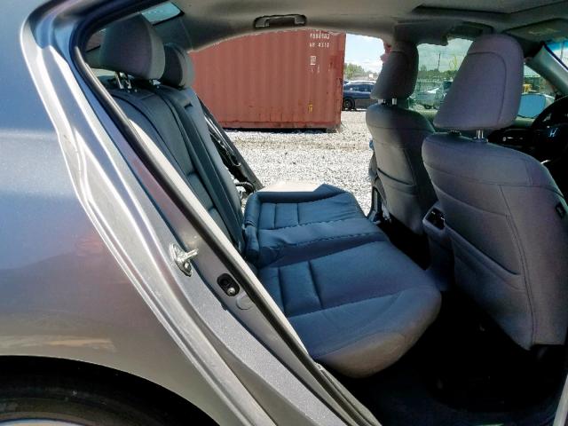 1HGCR2F89HA110757 - 2017 HONDA ACCORD EXL SILVER photo 6