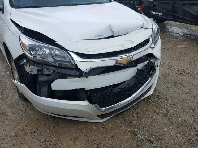 1G11B5SL1FF204114 - 2015 CHEVROLET MALIBU LS თეთრი ფოტო 9