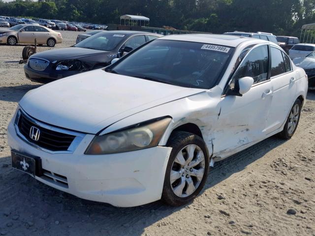 1HGCP26808A112869 - 2008 HONDA ACCORD EXL WHITE photo 2