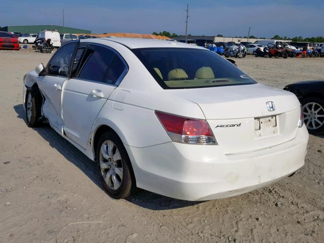 1HGCP26808A112869 - 2008 HONDA ACCORD EXL WHITE photo 3