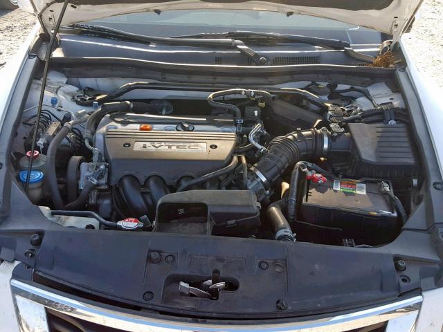 1HGCP26808A112869 - 2008 HONDA ACCORD EXL WHITE photo 7