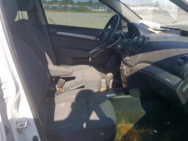 KL1TD566X8B064905 - 2008 CHEVROLET AVEO BASE Ağ foto 5