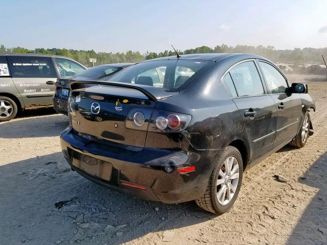 JM1BK123671644509 - 2007 MAZDA 3 S BLACK photo 4