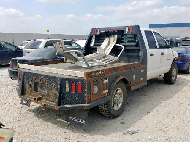 3D7KS28C46G284658 - 2006 DODGE RAM 2500 S Սպիտակ լուսանկար 4